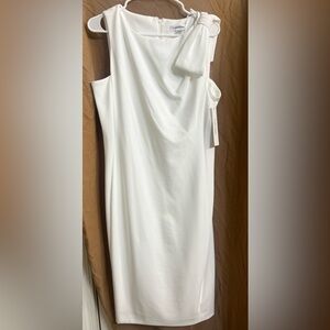 Calvin Klein sleeveless white dresses . I have size 12 & 14